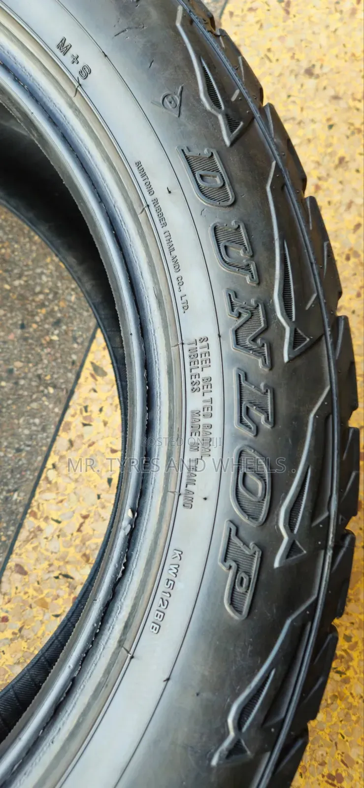 265 50 R20 Dunlop Grand Tires Only 1 Piece Available Now Just Order