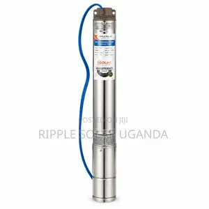 750w Solar Borehole Pump 69m Head 96v Dc Stainless Steel Water Pump