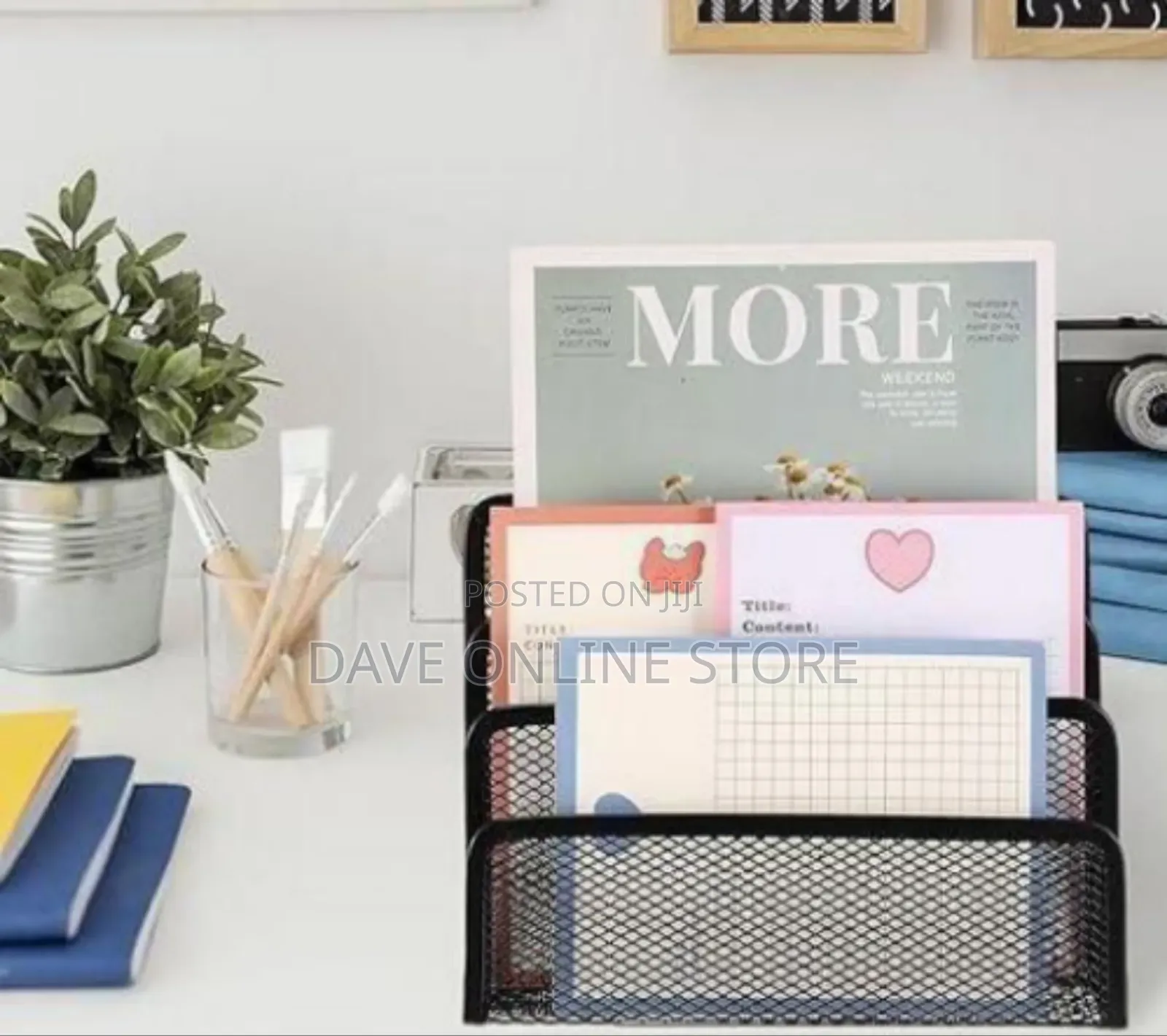 Professional Mesh Tiered Desktop Letter Sorter