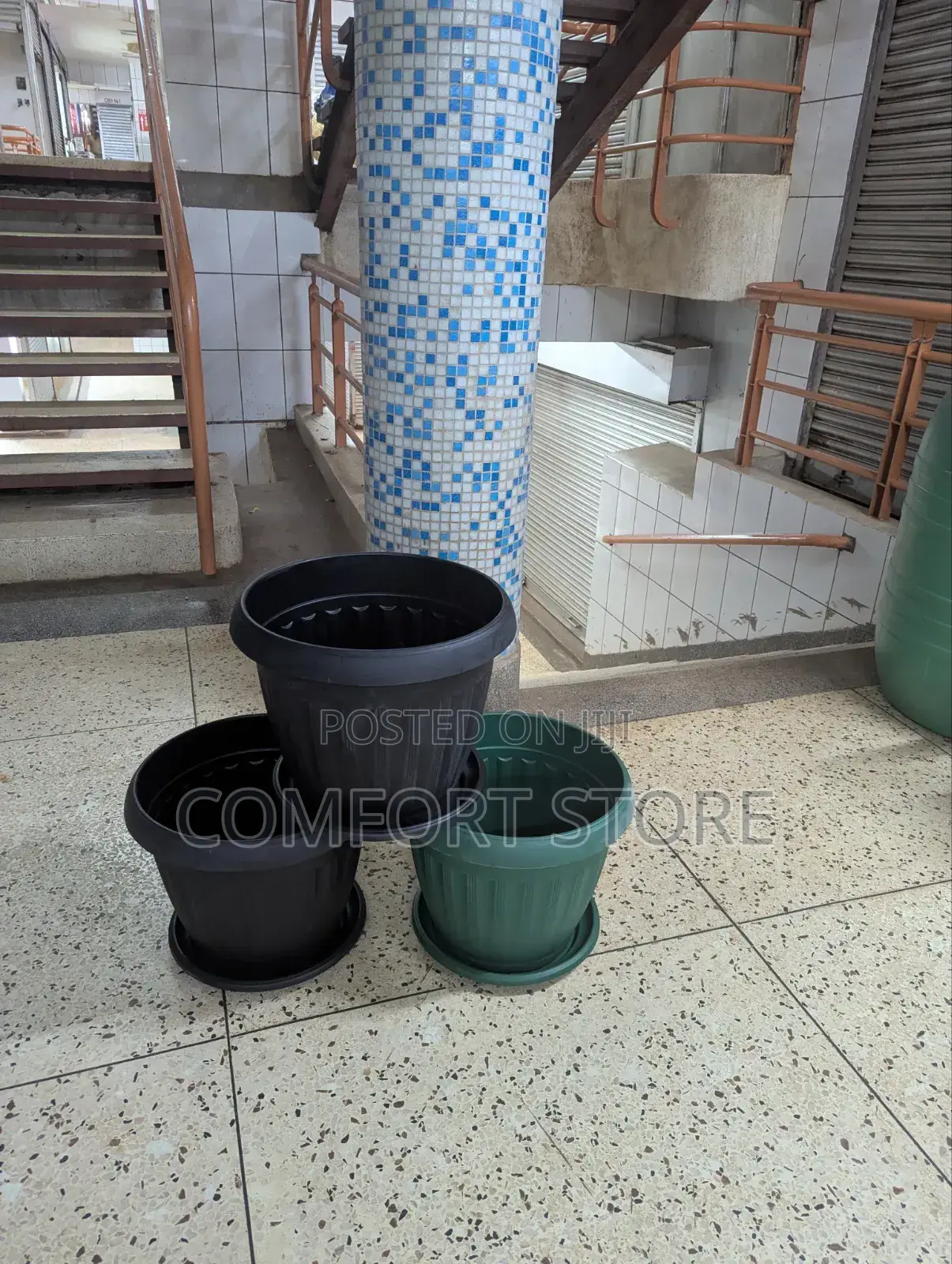 Indoor Plastic Flower Vases