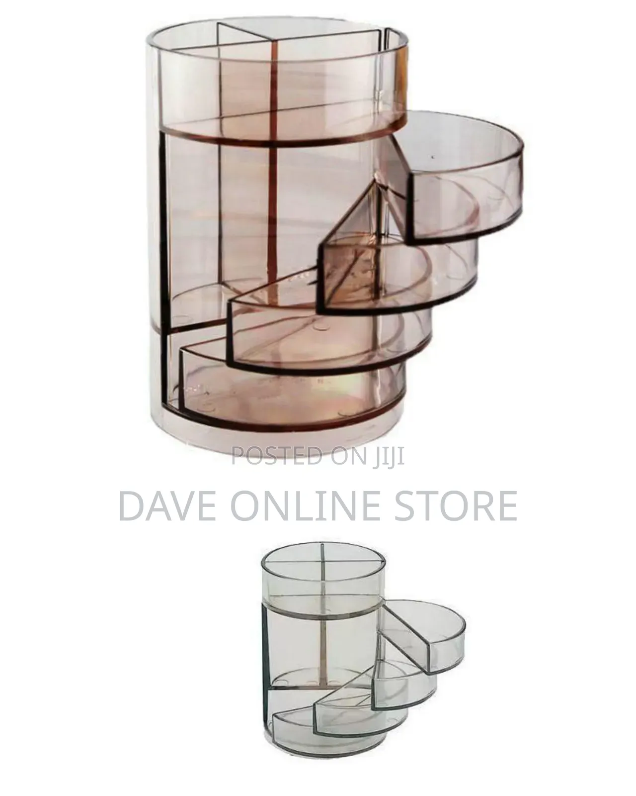 Multi-Tier Rotating Desktop Stationery Organizer