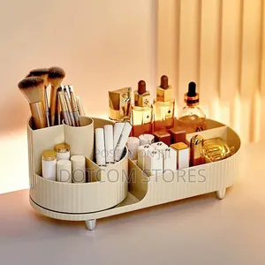 360-degree Rotating Cosmetic Storage Organizer