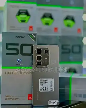 New Infinix Note 50 Pro+ 256 GB Rose Gold