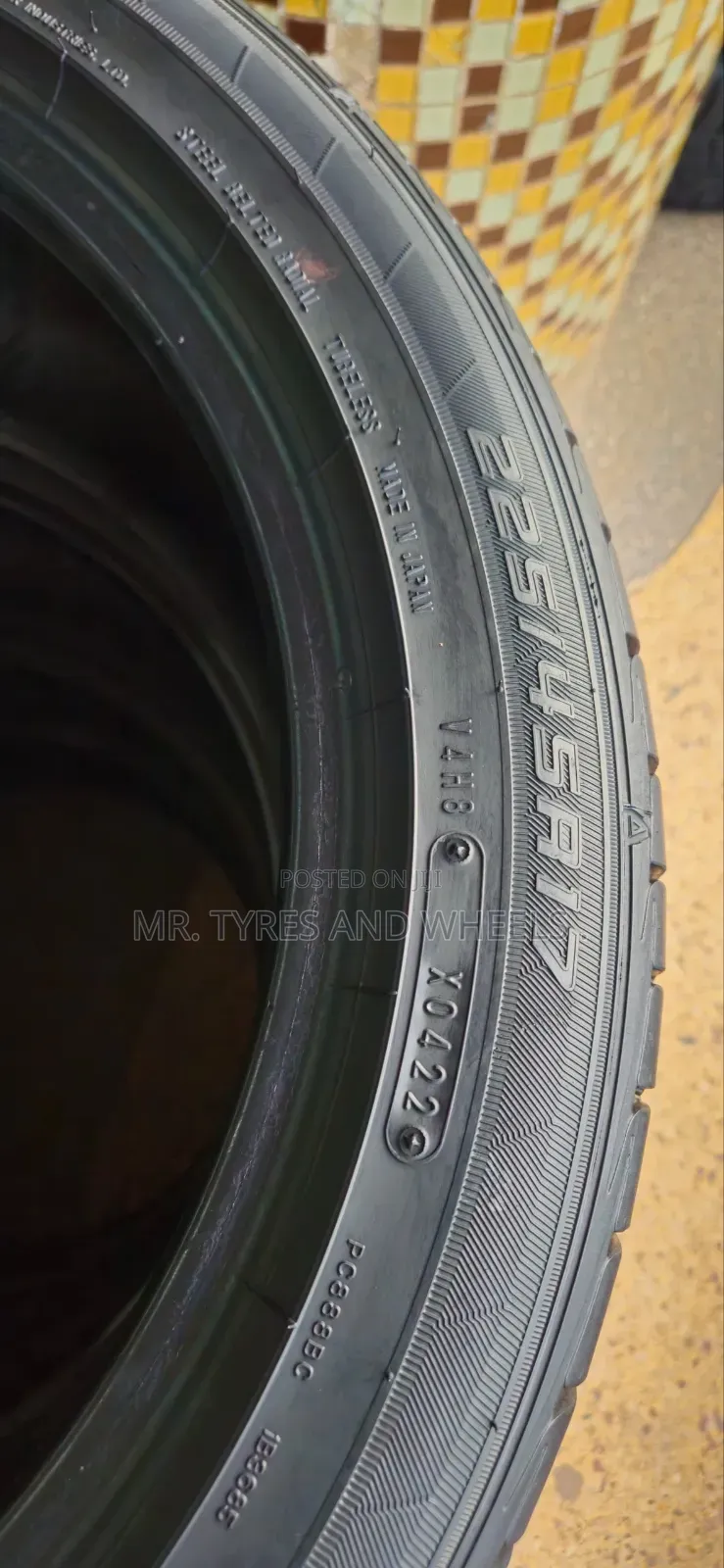 225 45 R17 Dunlop Original Tires 4rm Japan Just Call 4rm Ur Office .