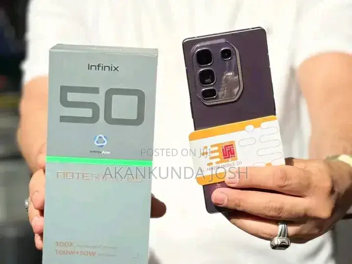 New Infinix Note 50 Pro+ 256 GB Purple