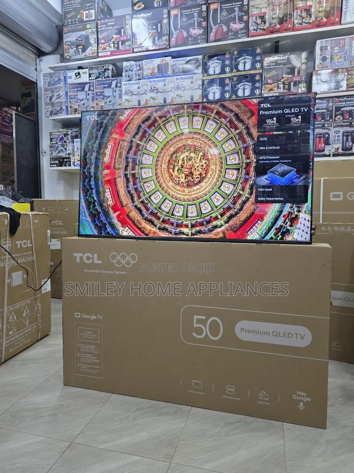 TCL 50p7l 2026 New Release 50inches Qled- Google Android Pro Tv