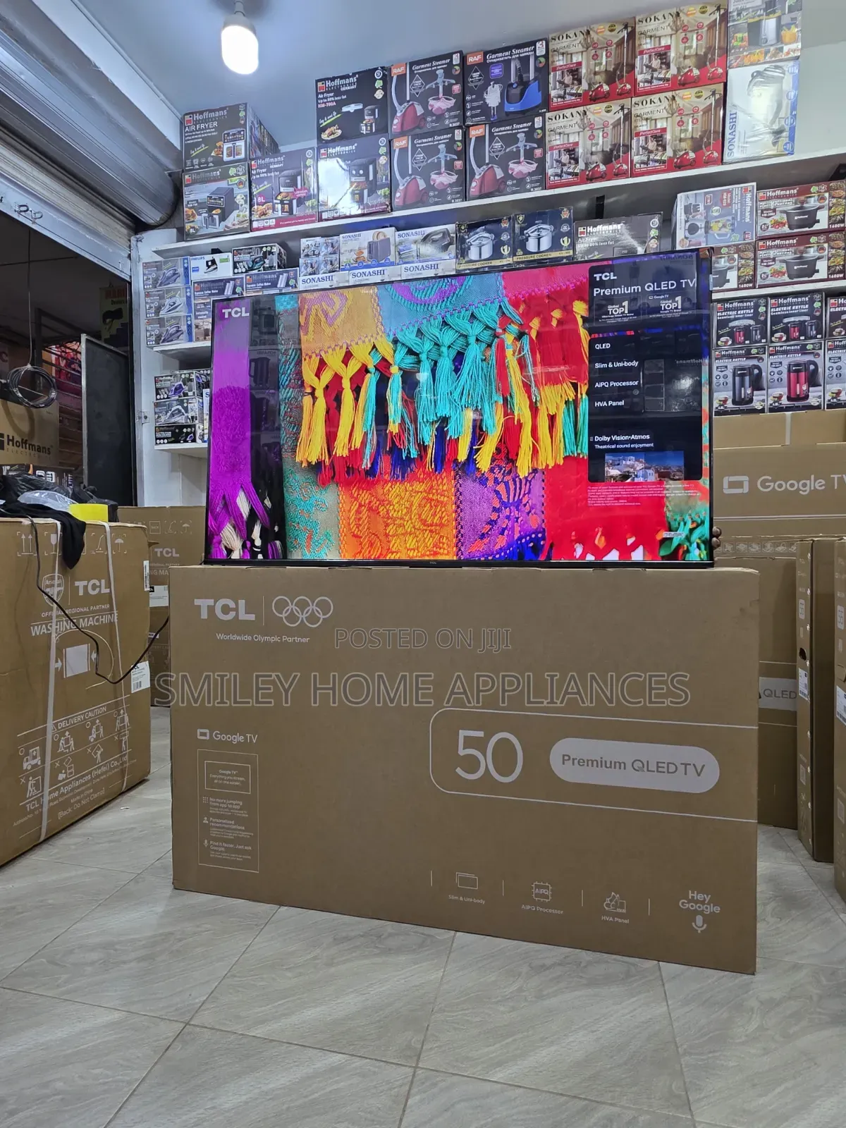 TCL 50p7l 2026 New Release 50inches Qled- Google Android Pro Tv