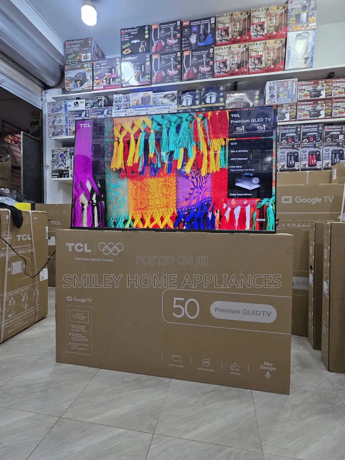 50inches TCL 50p7l Qled- 2026 Brand New Release Google Android Tv