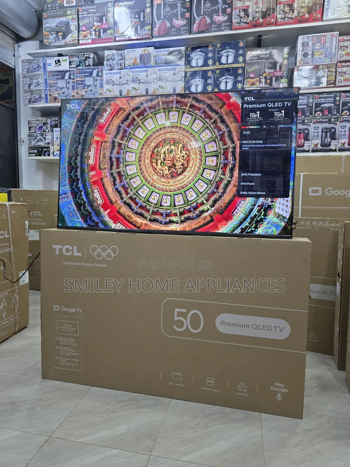 50inches TCL 50p7l Qled- 2026 Brand New Release Google Android Tv