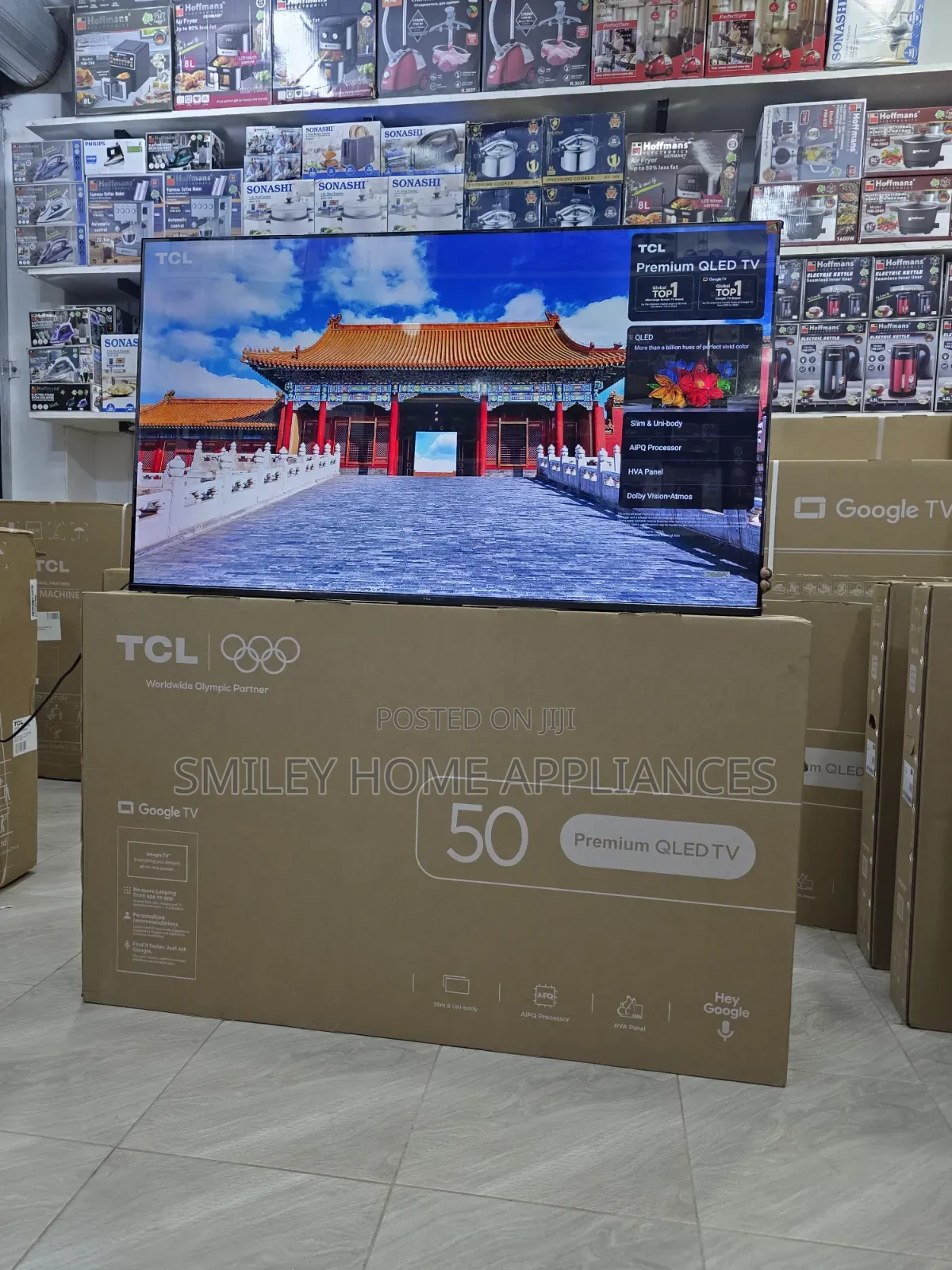 TCL 50inches Premium Qled- Google Android Pro 50p7l 2026 Smart Tv