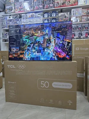 TCL 50inches Premium Qled- Google Android Pro 50p7l 2026 Smart Tv