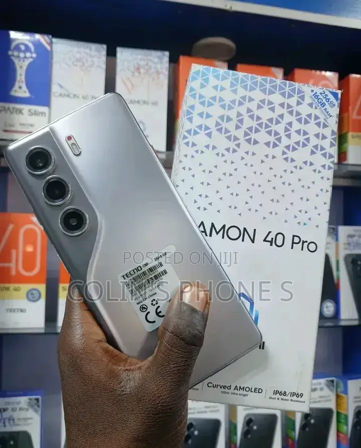 New Tecno Camon 40 Pro 4G 256 GB Gray