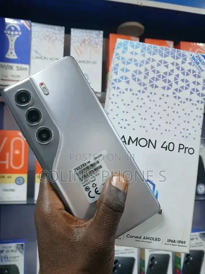 New Tecno Camon 40 Pro 4G 256 GB Gray