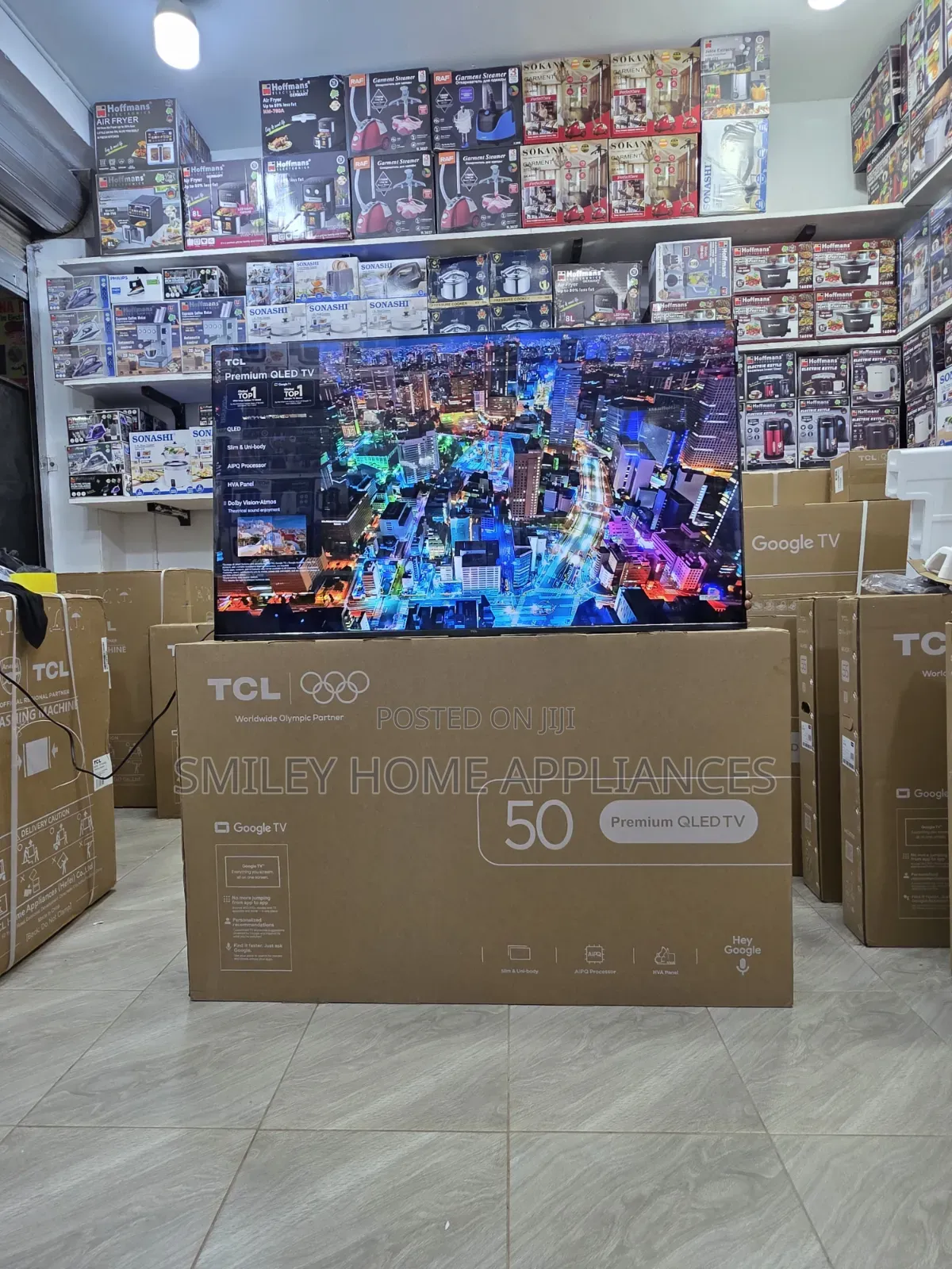 Premium Qled- TCL 50inches Google Android Pro 2026 New Release Tv