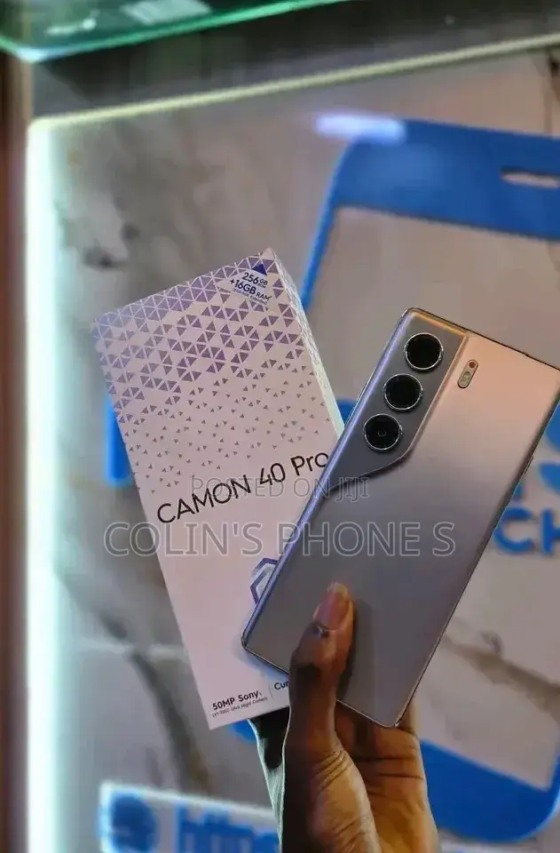 New Tecno Camon 40 Pro 5G 256 GB Gray
