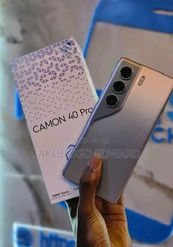 New Tecno Camon 40 Pro 5G 256 GB Gray