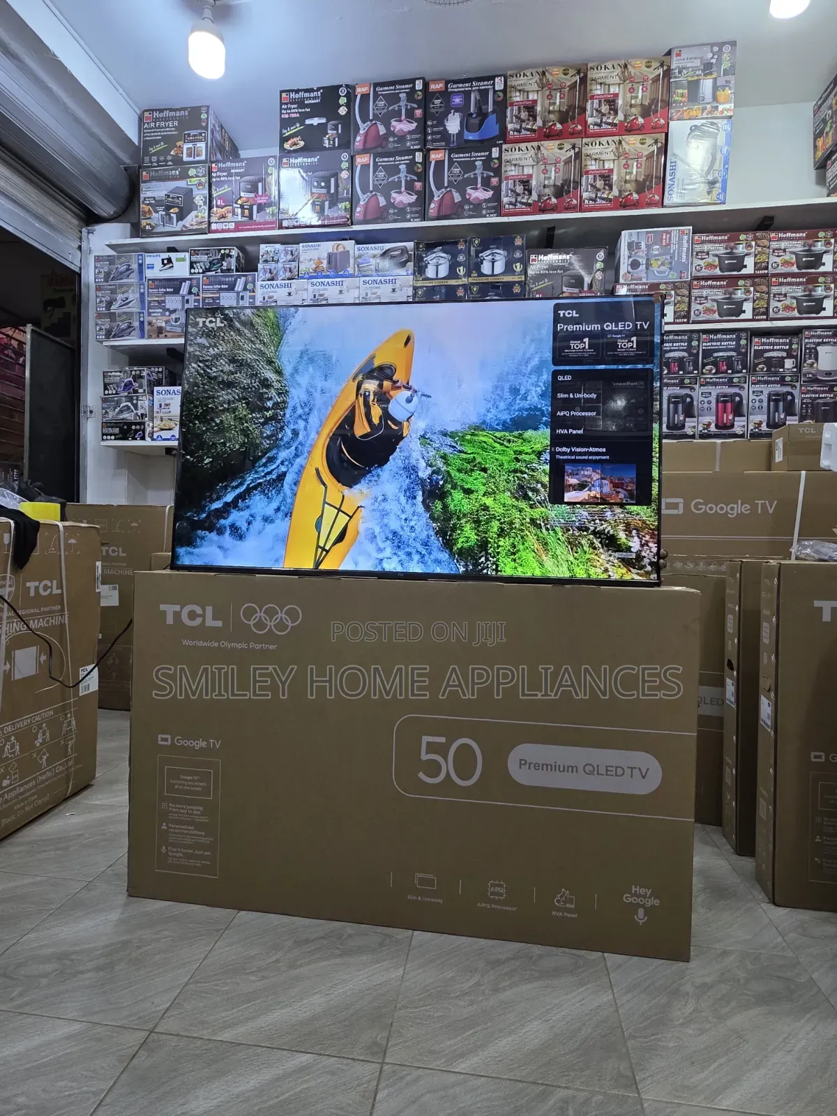20% Discount on TCL 50p7l 2026 New Release Premium Qled- Google Tv