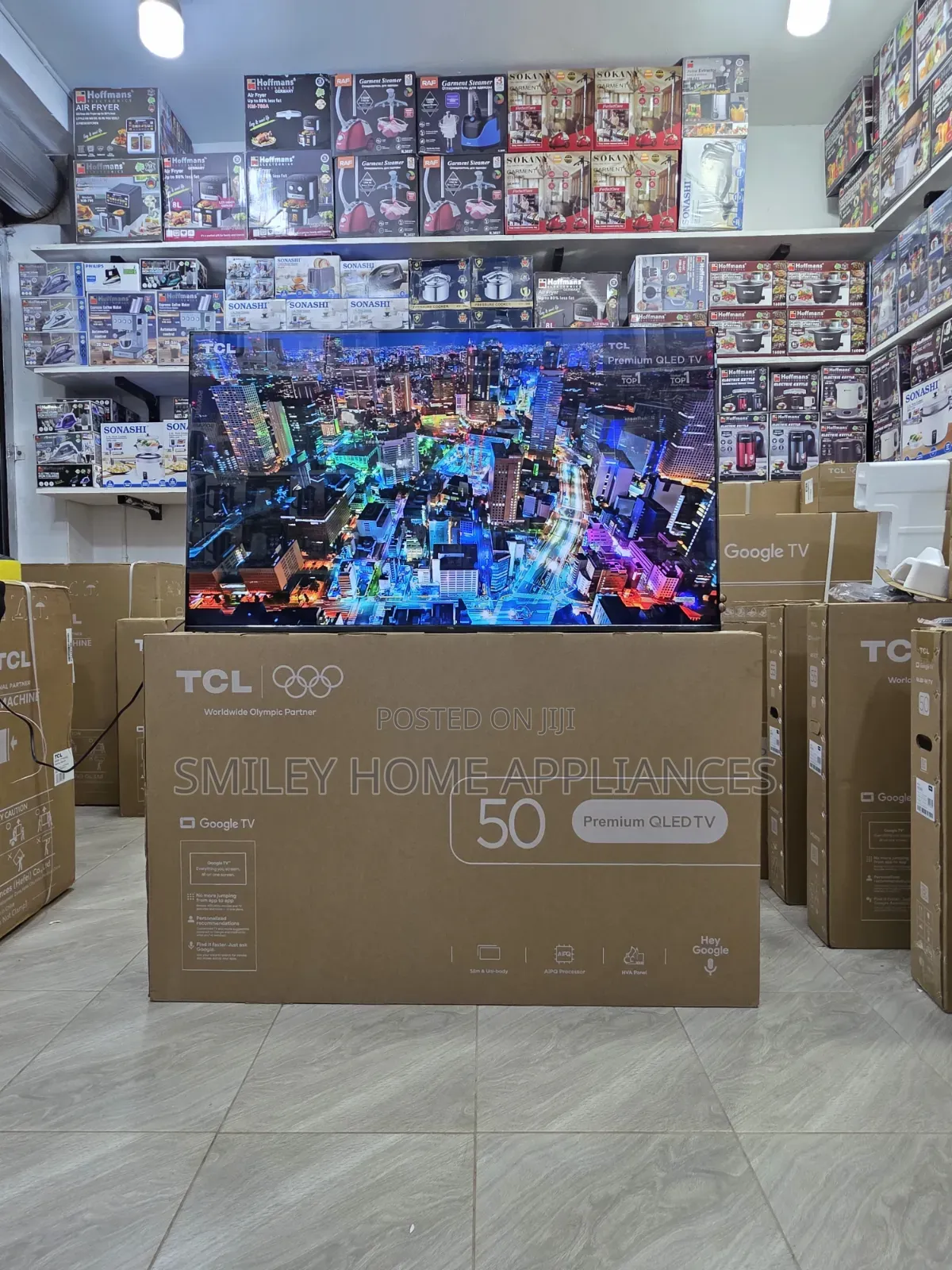 20% Discount on TCL 50p7l 2026 New Release Premium Qled- Google Tv
