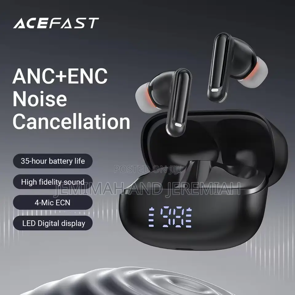 Acefast W1 Active Noise Cancelling (Anc) True Wireless (Tws) Earbuds