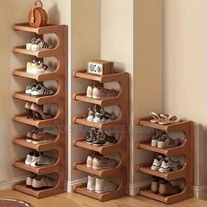 Shoe Rack Brown in Colour
