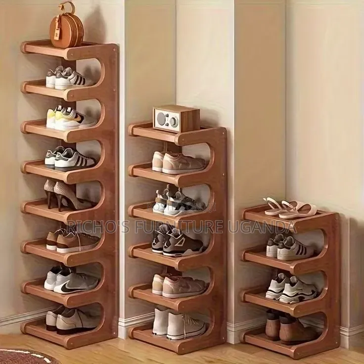 Shoe Rack Brown in Colour