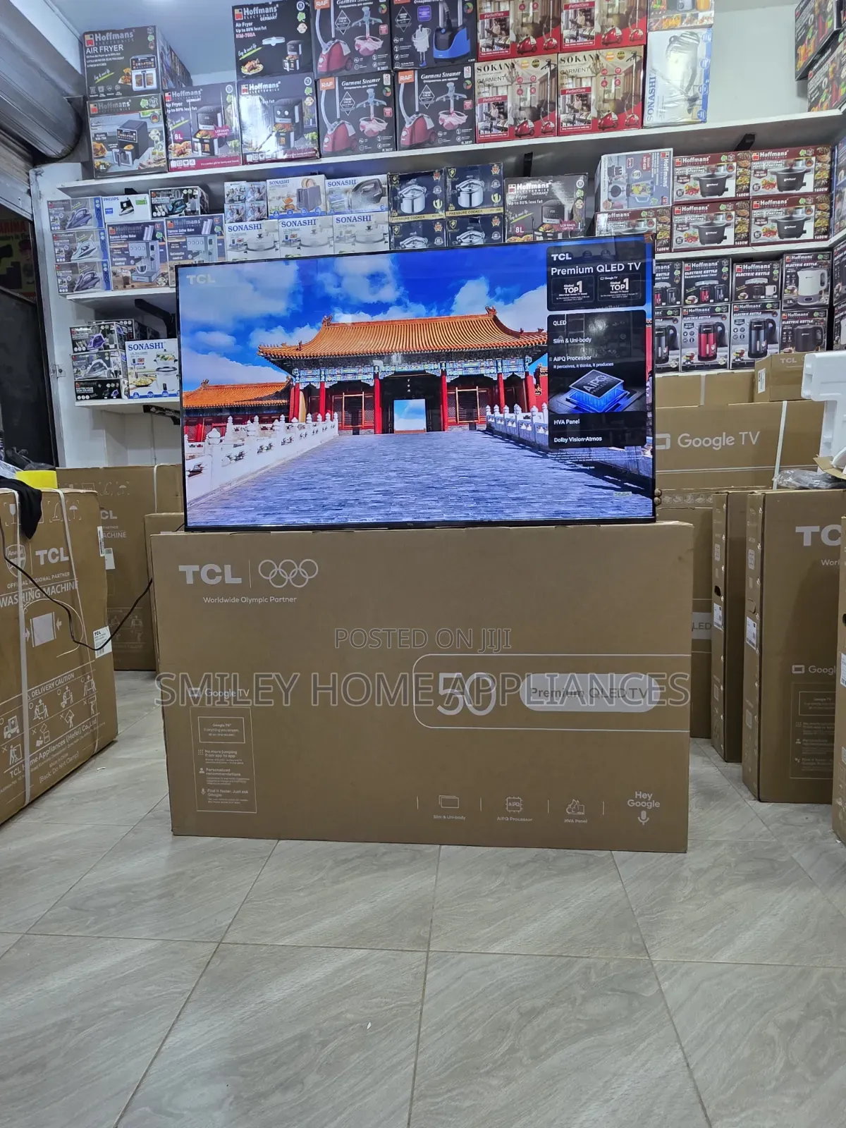 2026 Brand New Release TCL 50p7l Model Premium Qled- Google Pro Tv