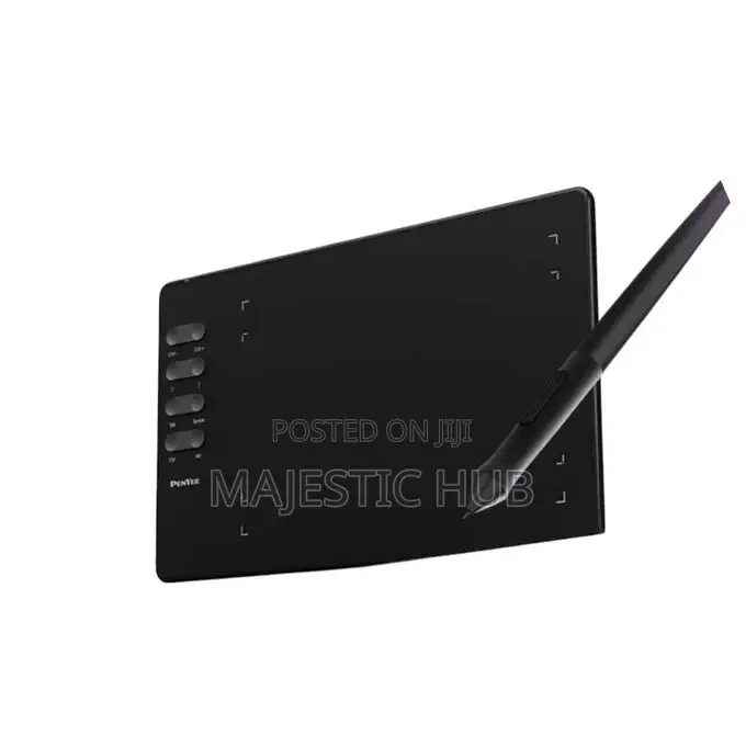 Penyee P5 Graphic Tablet - 122x195 Mm Pressure-Sensitive Drawing Pad
