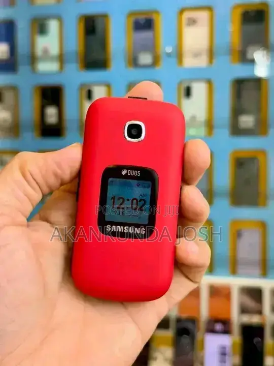 New Samsung Chat 322 Wi Fi Red