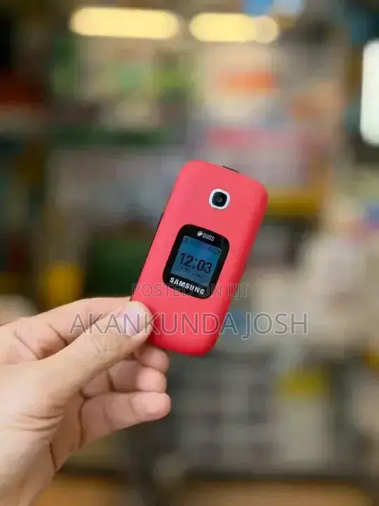 New Samsung Chat 322 Wi Fi Red