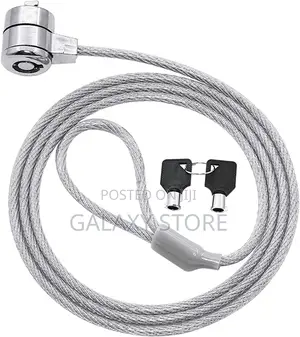 Laptop Cable Lock Hardware Security Cable Anti Theft Combination Lock