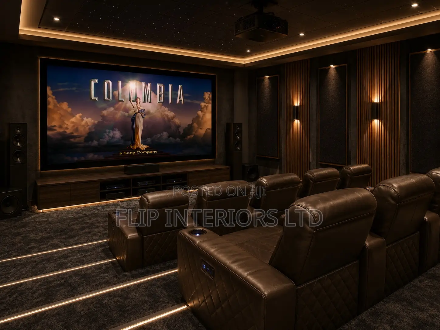 Luxury Cinema Seating Interior Enhancement Services