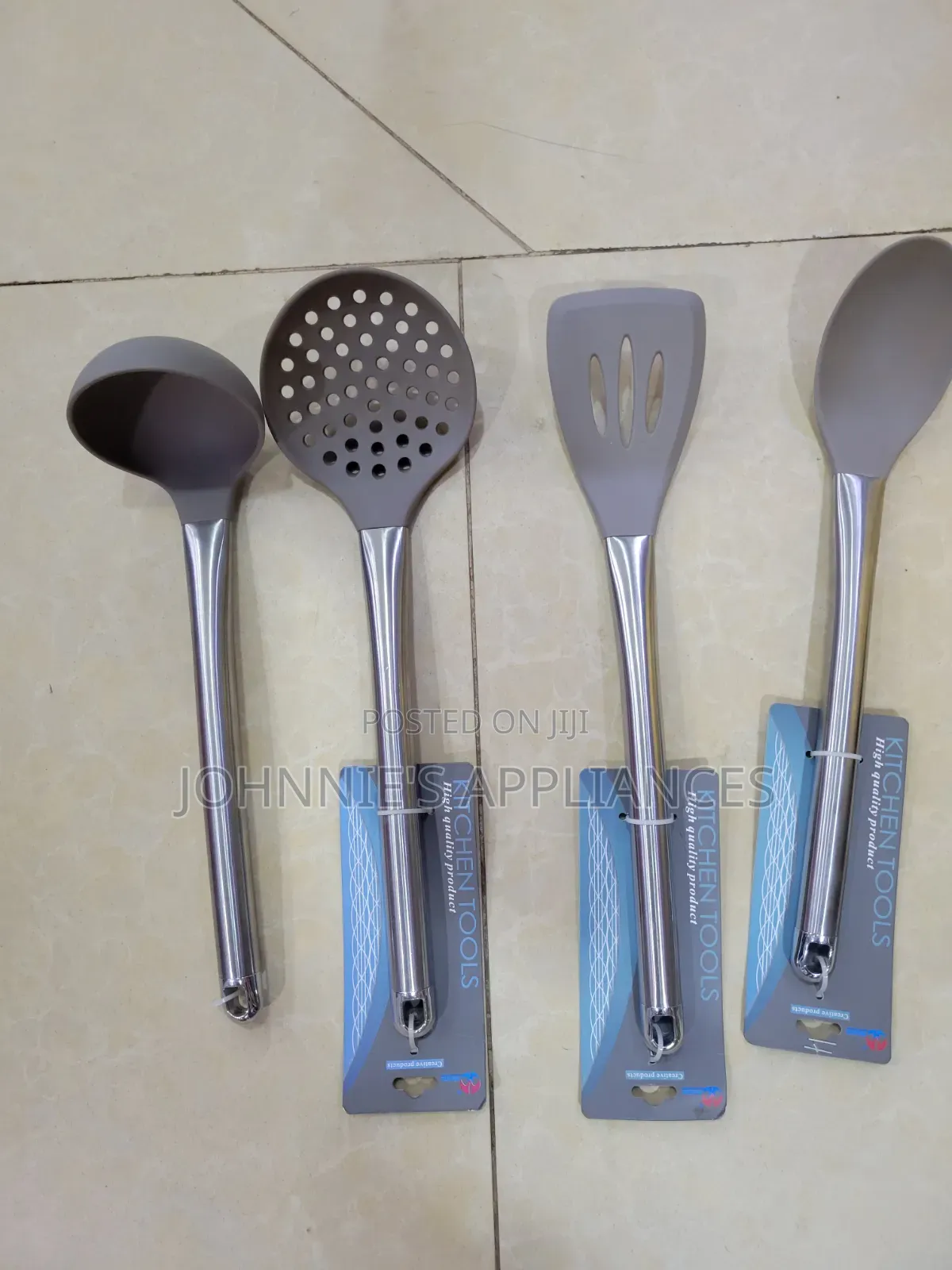 Nonstick Silicone Spoons Set