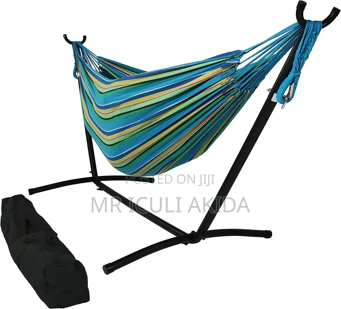 Suncreat Portable Outdoor Hammock and Stand Set With a Steel Frame