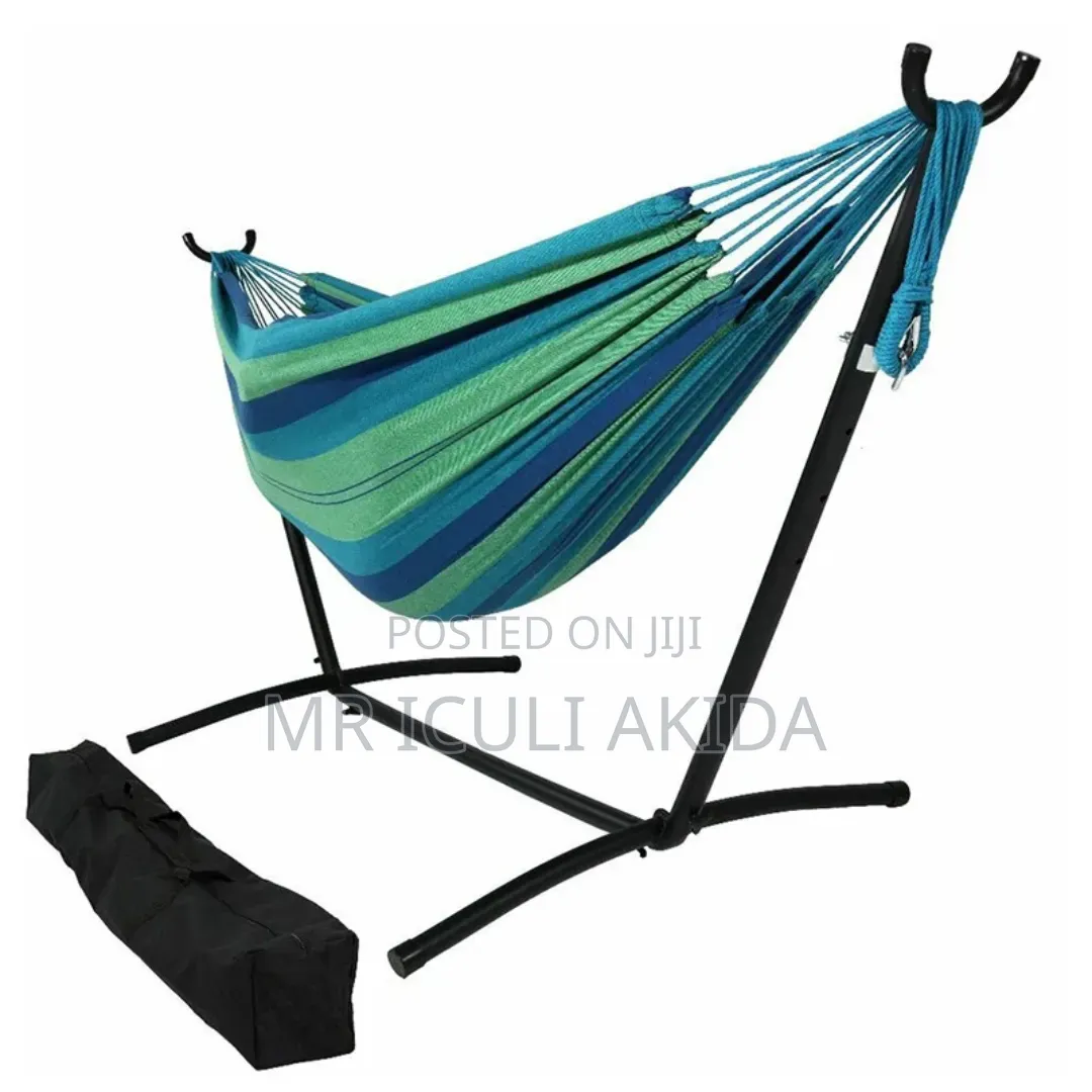 Suncreat Portable Outdoor Hammock and Stand Set With a Steel Frame