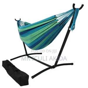 Suncreat Portable Outdoor Hammock and Stand Set With a Steel Frame