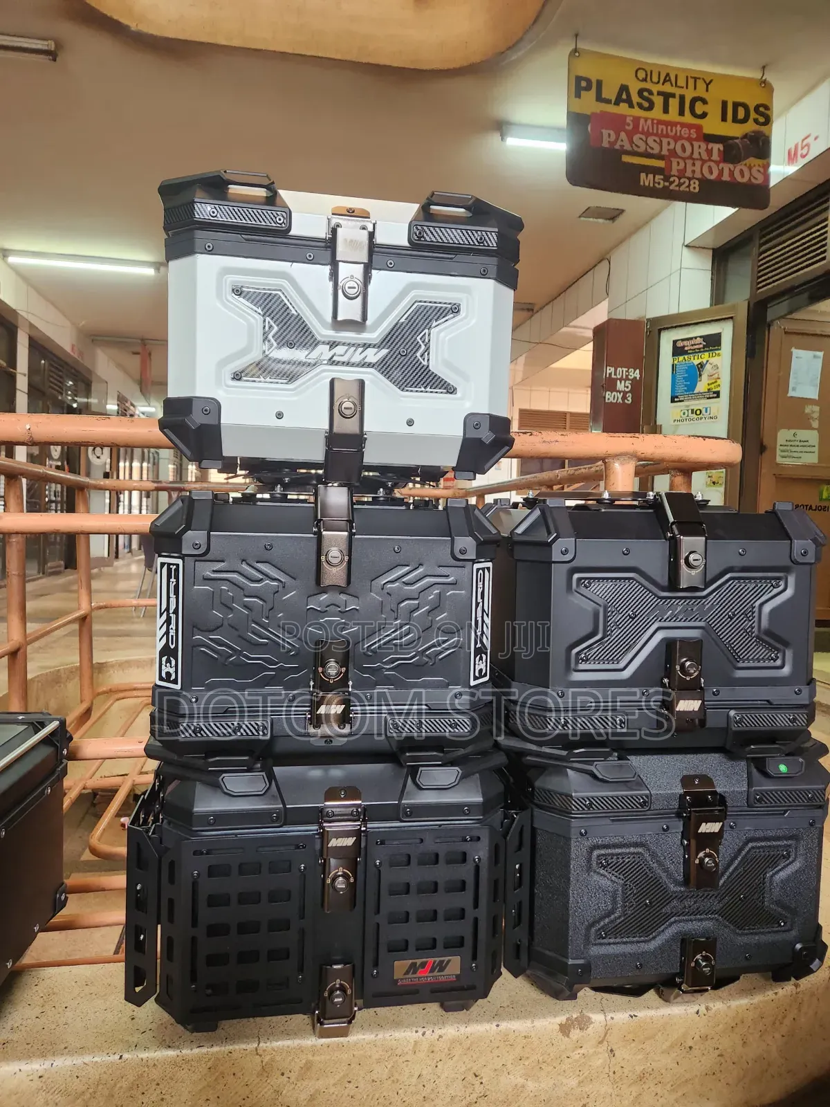 45l Heavy-duty Aluminum Motorcycle Top Cases