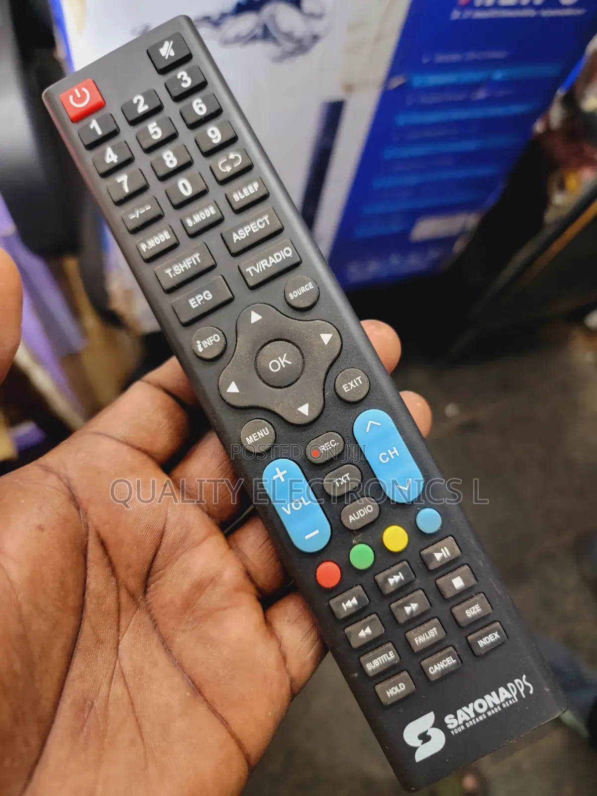 Sayona Tv Remotes