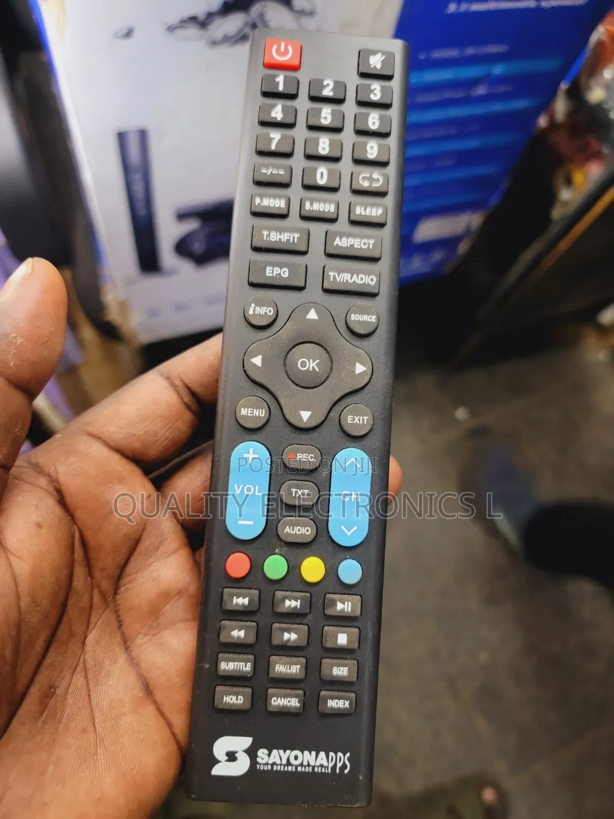 Sayona Tv Remotes