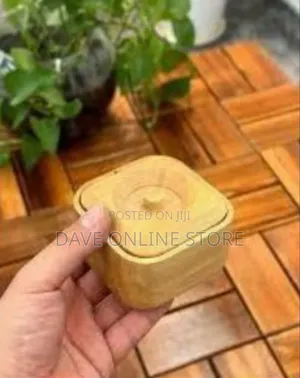 Minimalist Handcrafted Wooden Jewelry and Keepsake Box - Multicolor