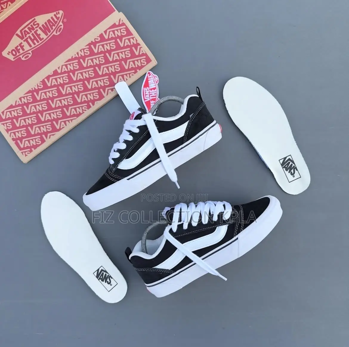 Vans Old Skool “Big Sole Street Stack” – Black White Edition