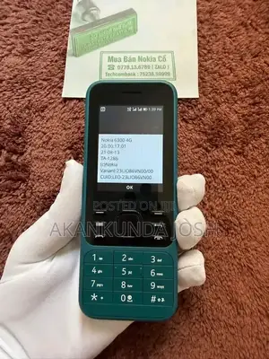 New Nokia 6300 Green