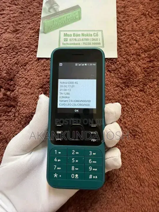 New Nokia 6300 Green