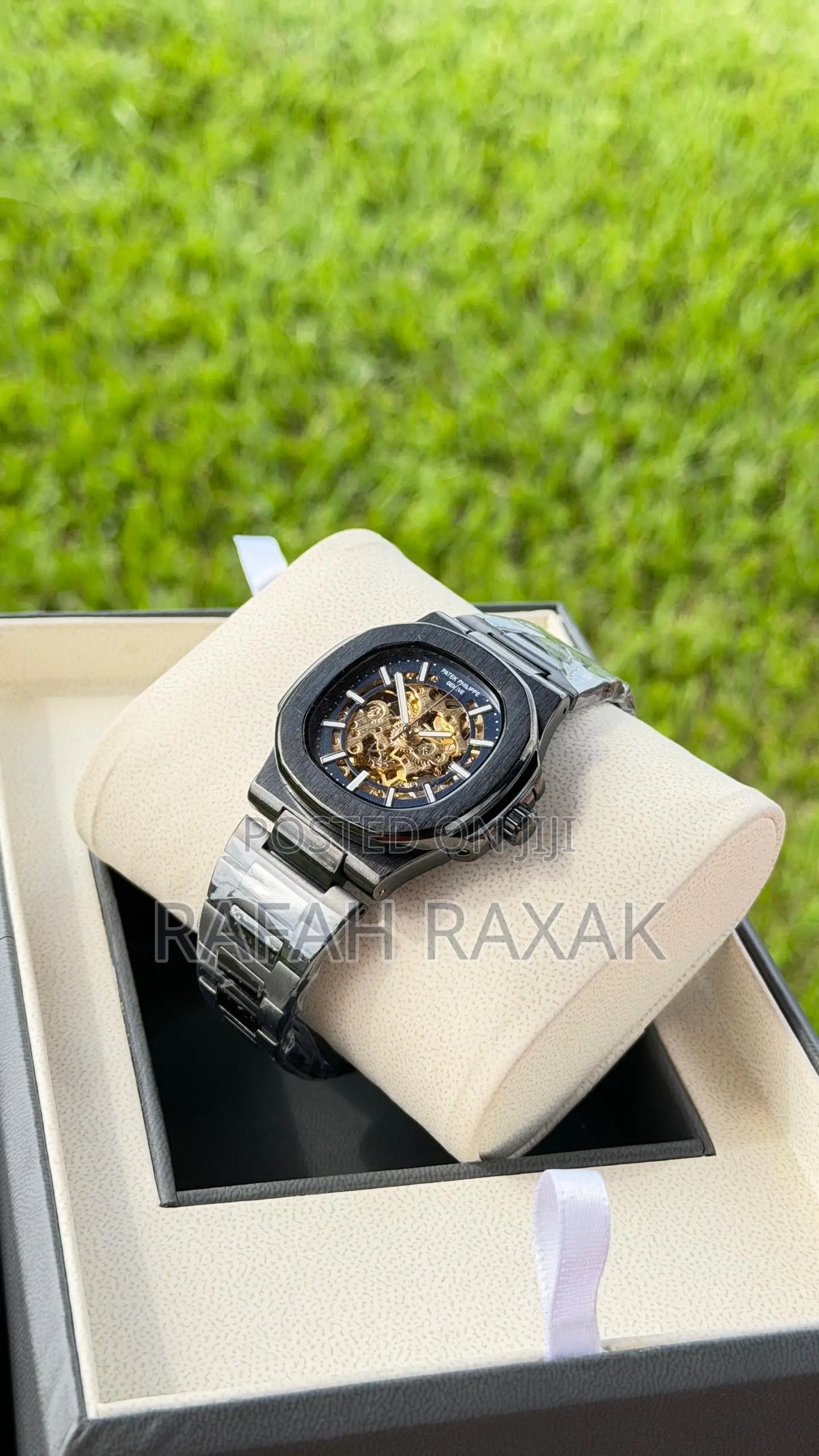 All Black Version of Patek Philippe Timepiece