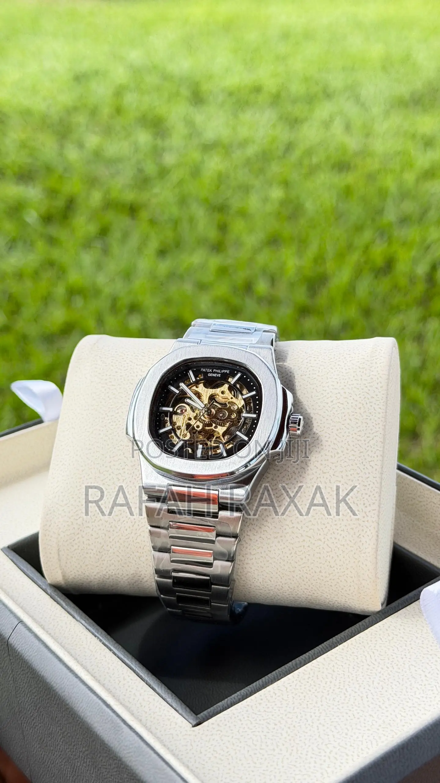 Silver Version of Patek Philippe Timepiece