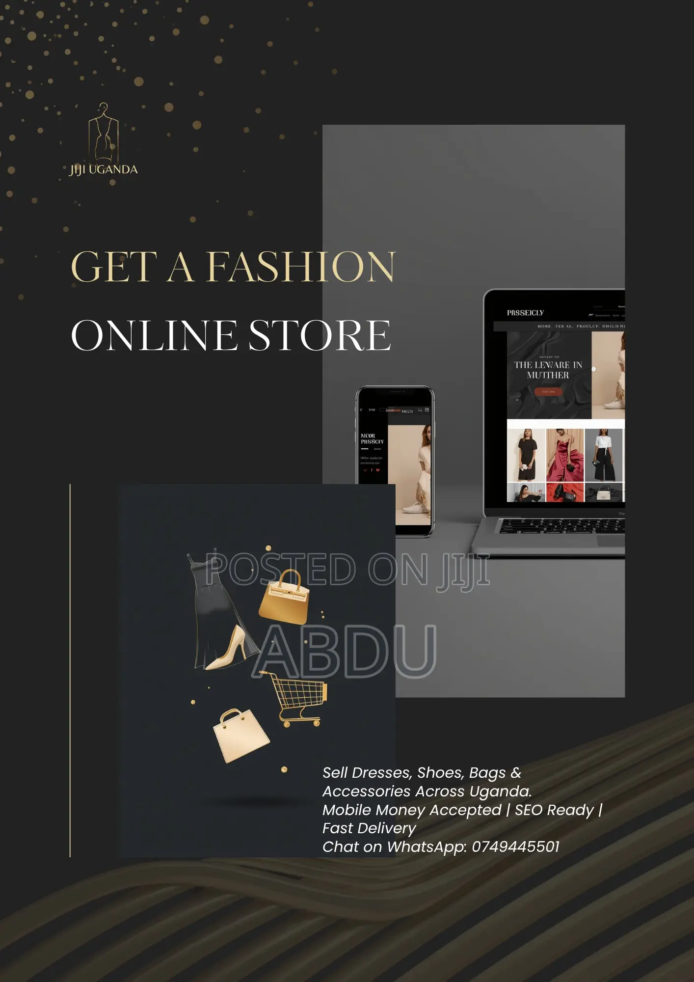Get a Professional Fashion Online Store – Kampala