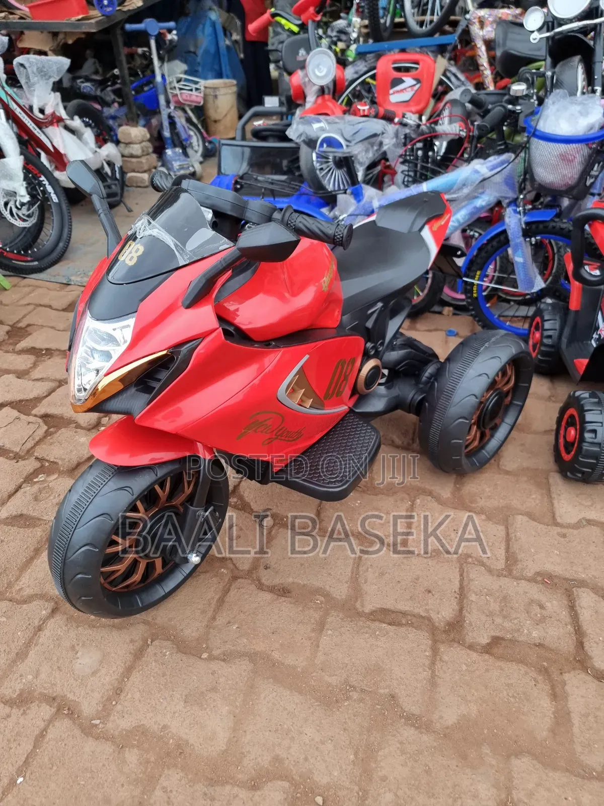 Kids Toy Racing Bikes/Red