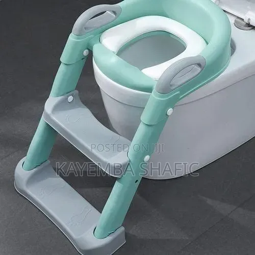 Toilet Trainer With Non-slip Cushioned Ladder