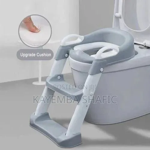 Toilet Trainer With Non-slip Cushioned Ladder
