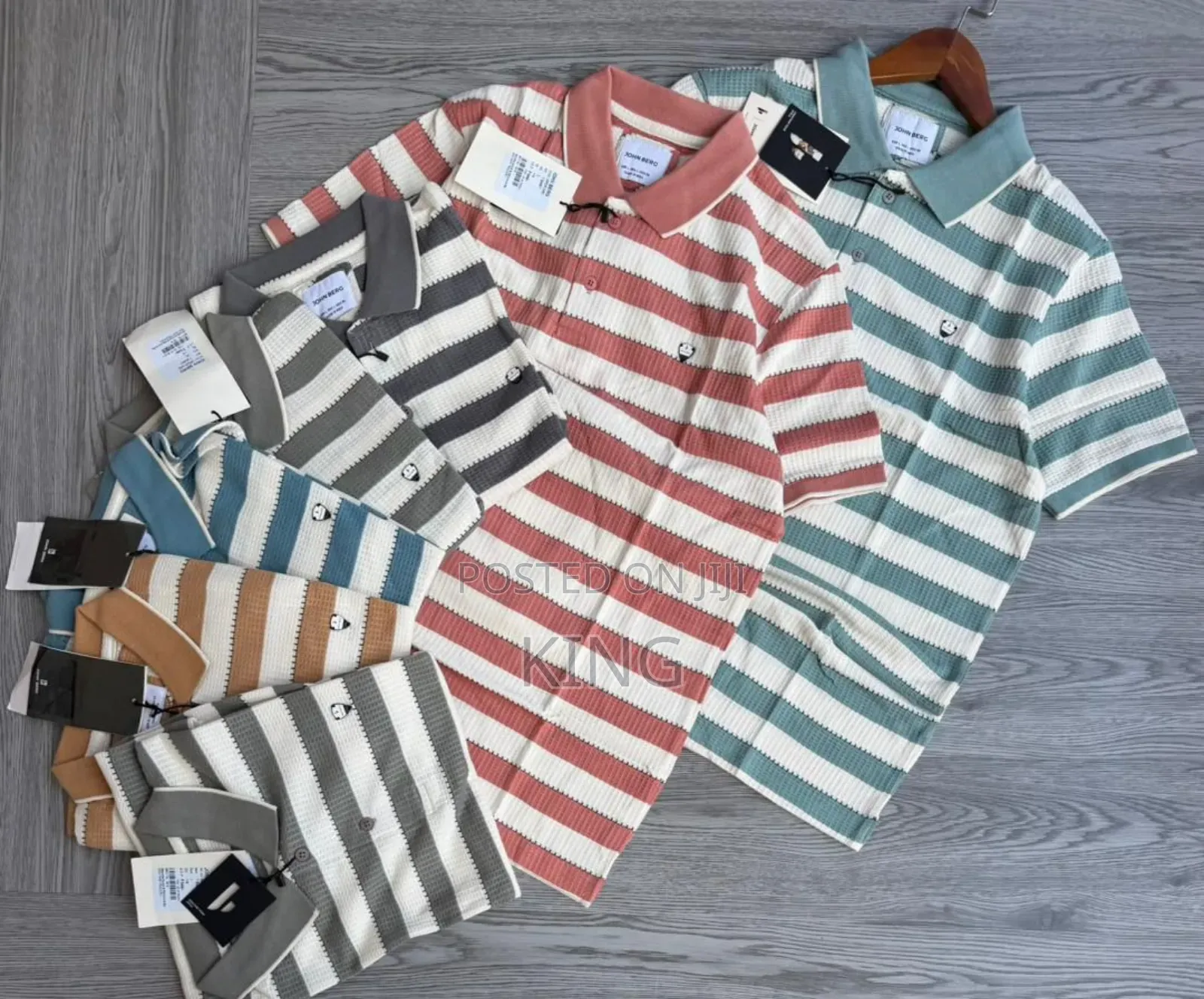 Solid Colors and Striped Patterns T-Shirts