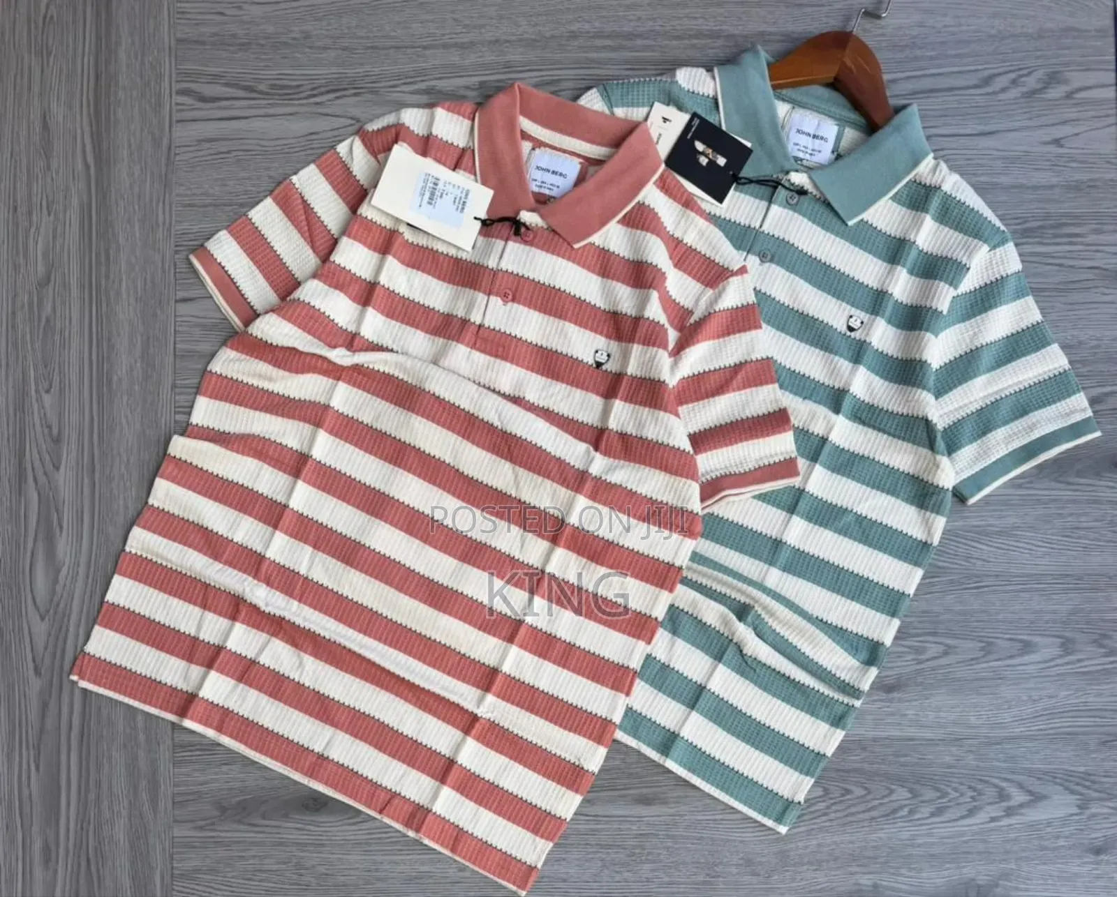 Solid Colors and Striped Patterns T-Shirts